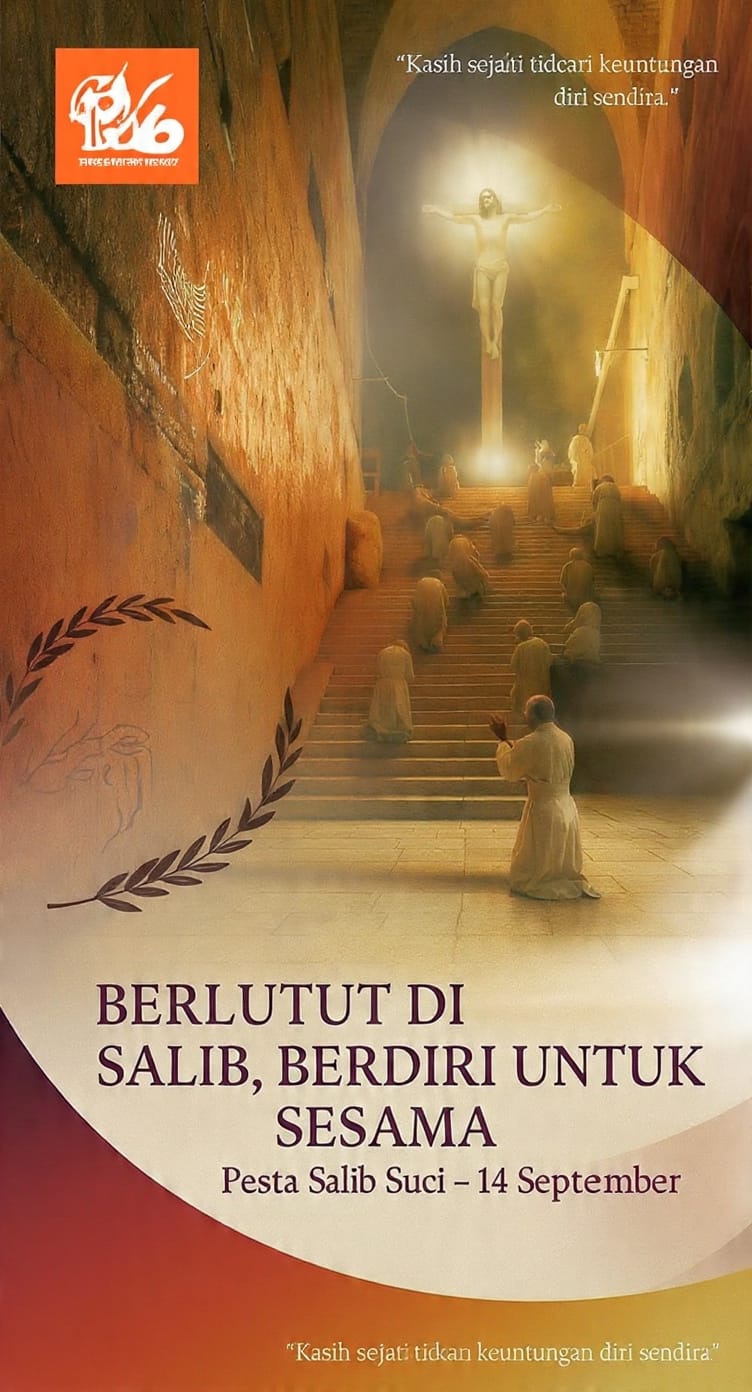 BERLUTUT DI TANGGA SALIB, BERDIRI UNTUK SESAMA
