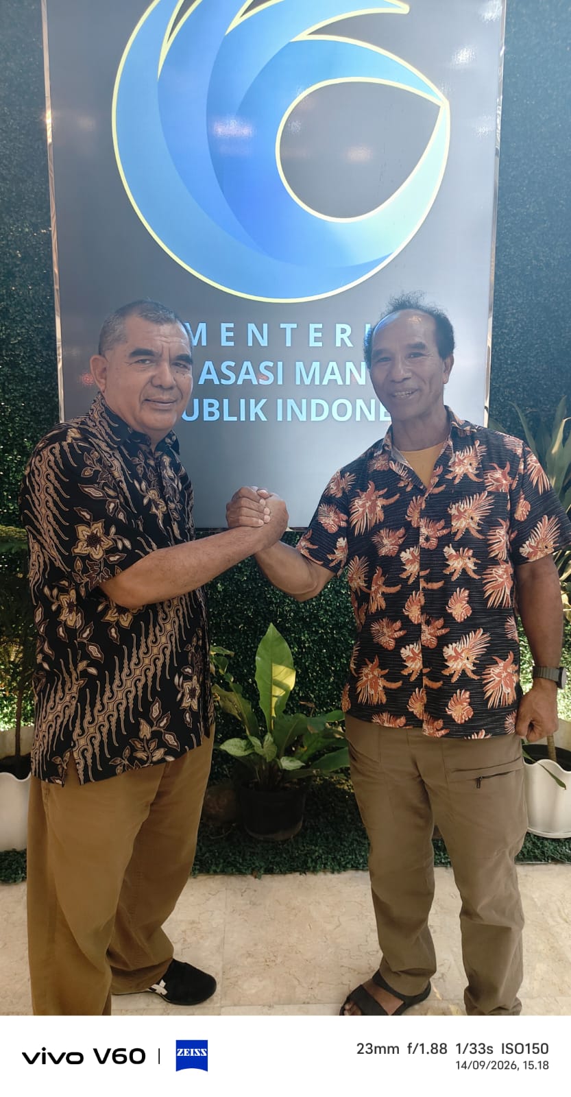 JPIC SVD Timor Bersama Kementerian HAM RI Dan  Wakil Menteri HAM