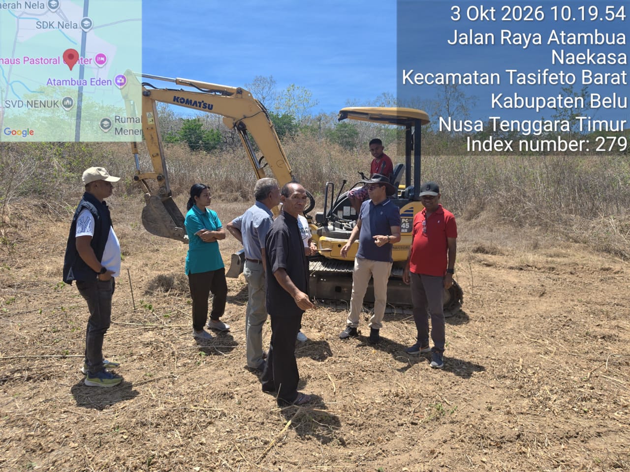 Lounching pembukaan lahan baru dari tanah sVd Timor di Mafuas, batu merah, Halikelen, Fatu Tomak, Sabtu-03 October 2026..