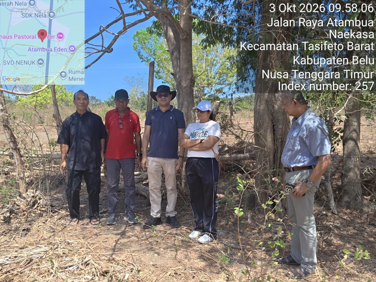 Lounching pembukaan lahan baru dari tanah sVd Timor di Mafuas, batu merah, Halikelen, Fatu Tomak, Sabtu-03 October 2026..